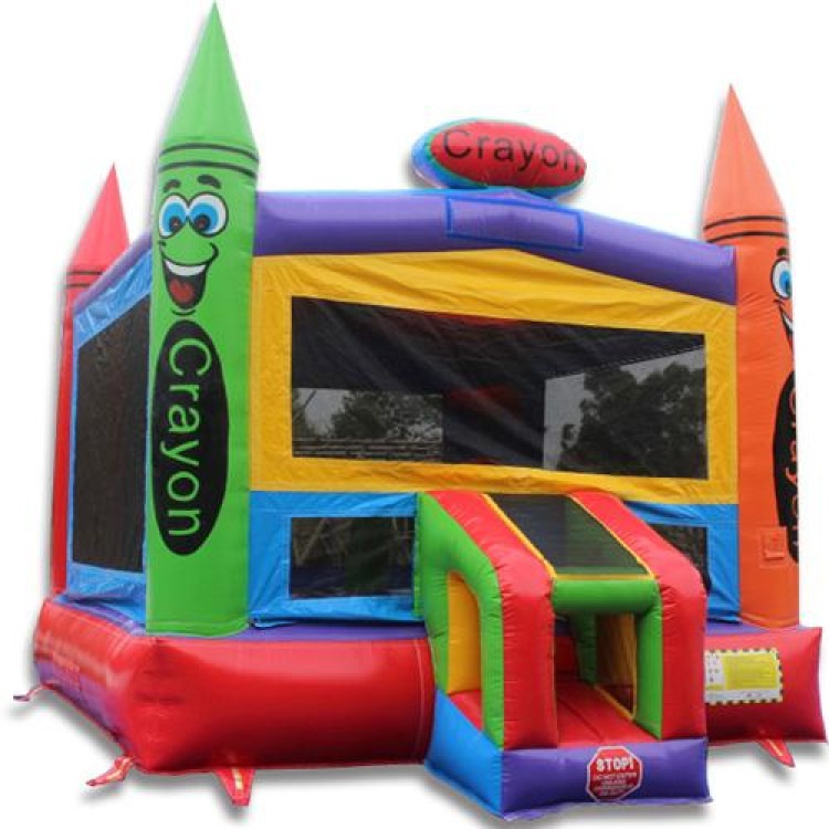 Crayon Bounce House