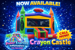 Crayon Bounce House